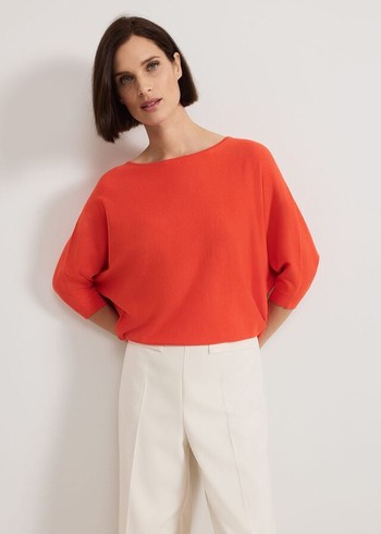 Phase Eight Cristine Knitwear Orange Australia | EZ1450937